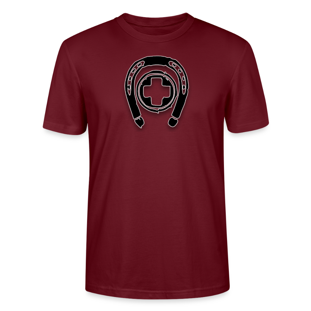 Eläinlääkintämies  Stanley/Stella CRAFTER unisex t-paita - burgundin punainen