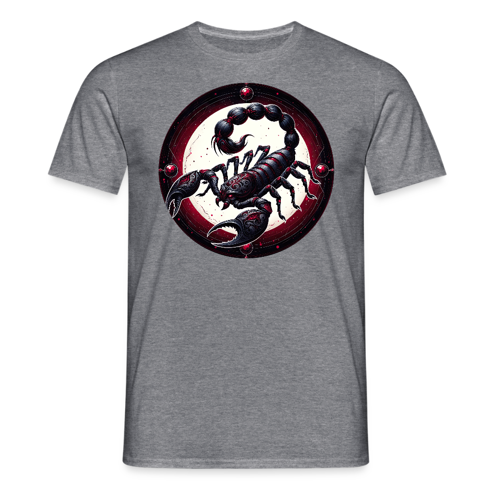 scorpio Miesten t-paita - grafiitti-meleerattu