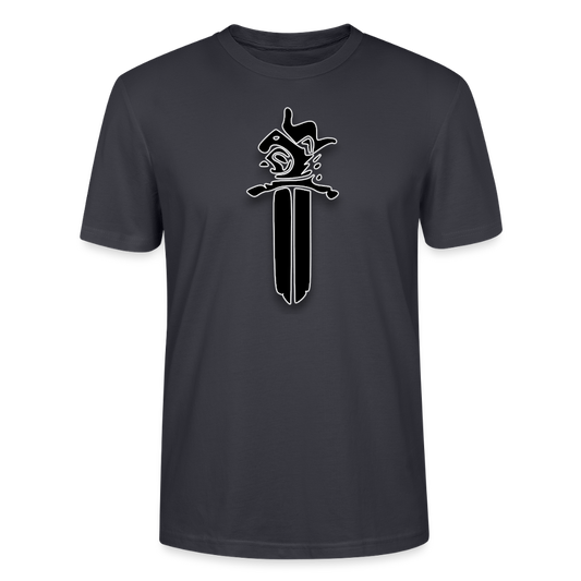 sotilaspoliisi Stanley/Stella CRAFTER unisex t-paita - tummanharmaansininen