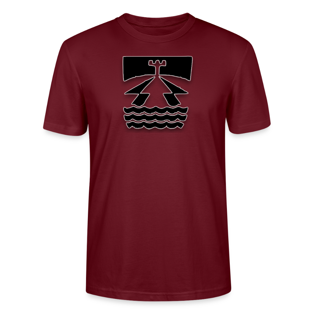 merivalvontamies Stanley/Stella CRAFTER unisex t-paita - burgundin punainen