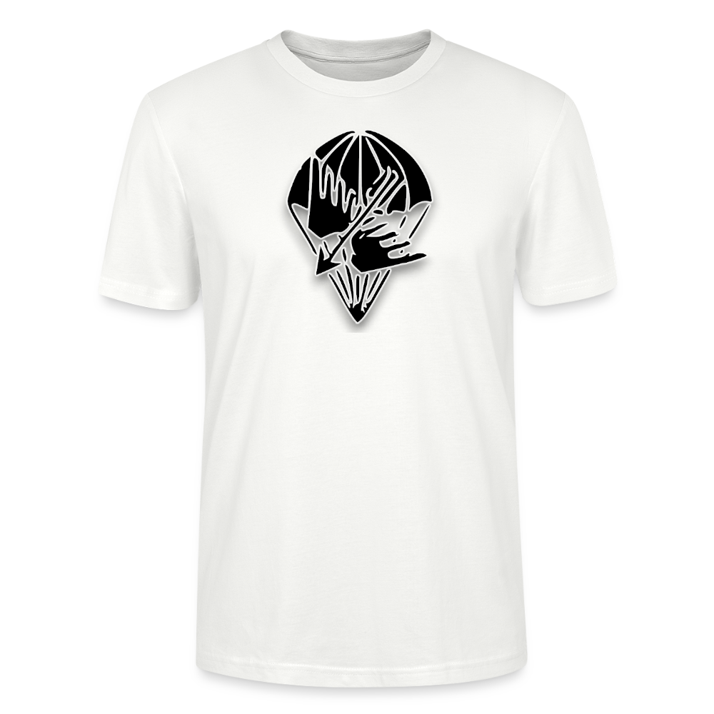 laskuvarjojääkäri Stanley/Stella CRAFTER unisex t-paita - valkoinen