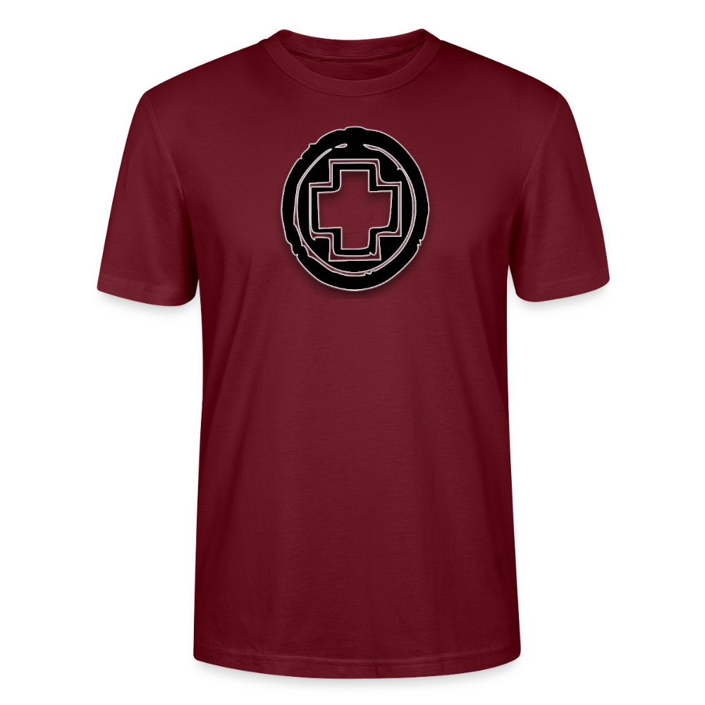 Lääkintämies Stanley/Stella CRAFTER unisex t-paita - burgundin punainen