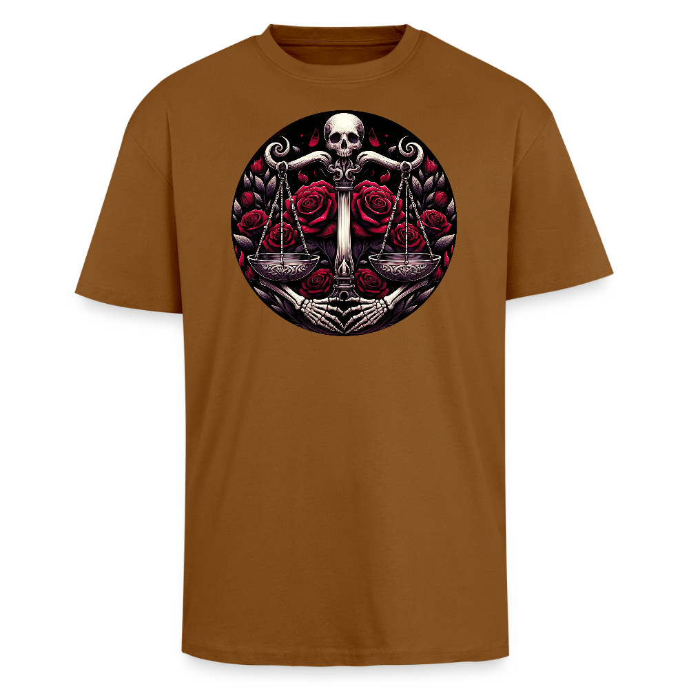 vaaka Paksu Oversized T-paita - toffee