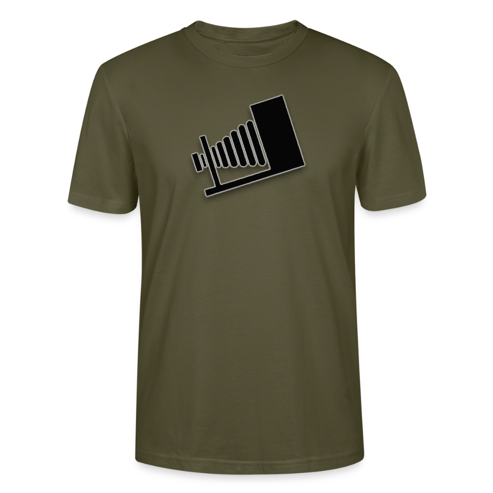 VALOKUVAMIES – Älä oo näkymätön, oo vitun näkyvä - Stanley/Stella CRAFTER unisex t-paita - khaki