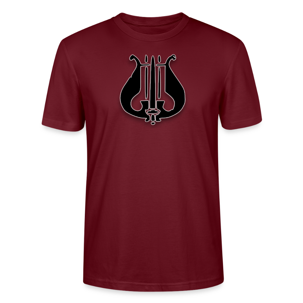 Soittaja - Suomen armeijan sävelten mestari pukeutumisessa - Stanley/Stella CRAFTER unisex t-paita - burgundin punainen