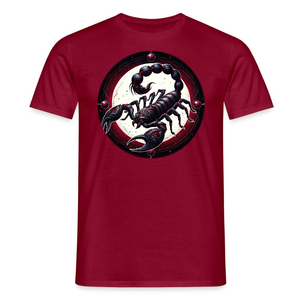 scorpio Miesten t-paita - tiilenpunainen