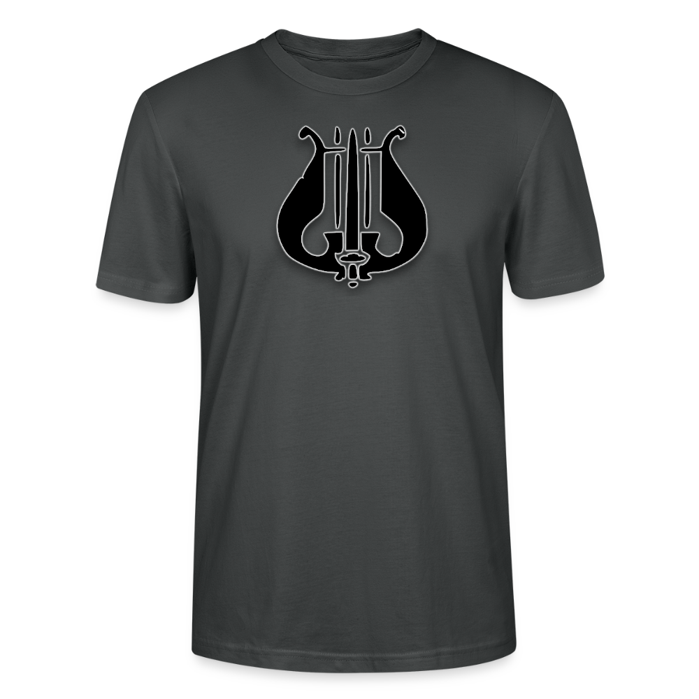 Soittaja - Suomen armeijan sävelten mestari pukeutumisessa - Stanley/Stella CRAFTER unisex t-paita - hiilenharmaa