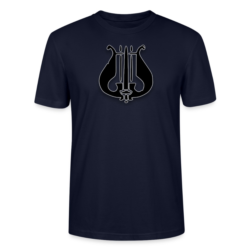 Soittaja - Suomen armeijan sävelten mestari pukeutumisessa - Stanley/Stella CRAFTER unisex t-paita - laivastonsininen