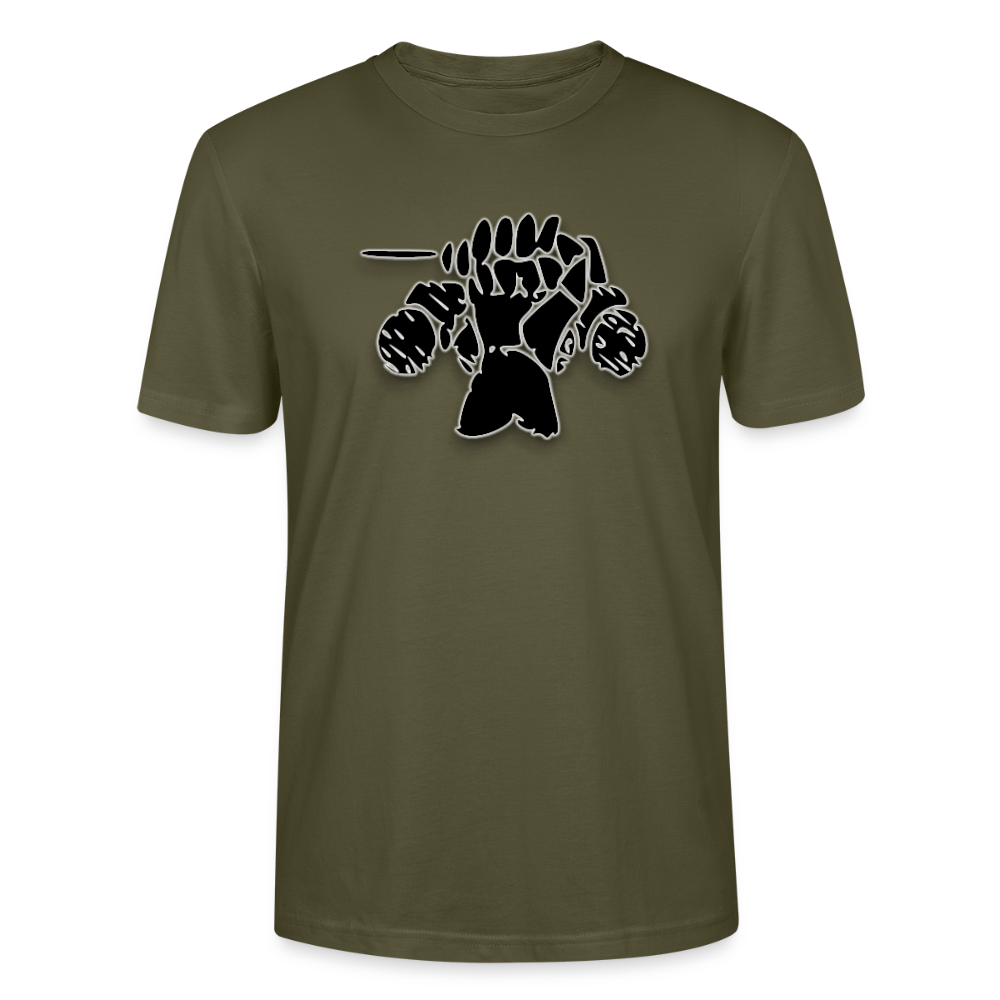 Panssarimies Stanley/Stella CRAFTER unisex t-paita - khaki