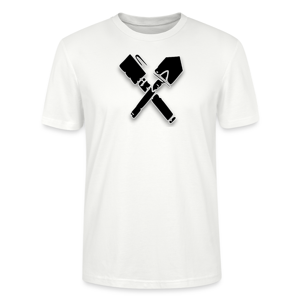Pioneeri  Stanley/Stella CRAFTER unisex t-paita - valkoinen