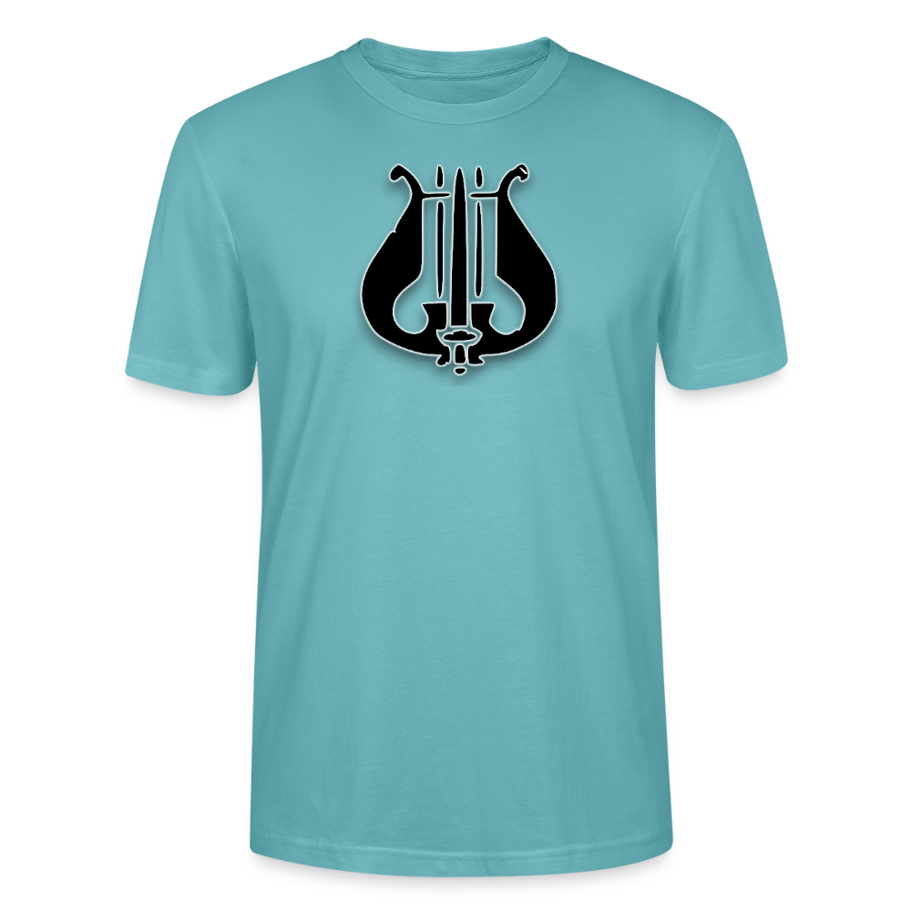 Soittaja - Suomen armeijan sävelten mestari pukeutumisessa - Stanley/Stella CRAFTER unisex t-paita - pastelli turkoosi