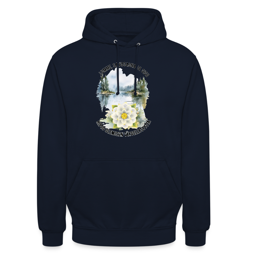 Huppari ”unisex” , lumme, savusauna ja sisu - laivasto