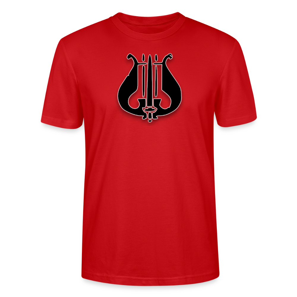 Soittaja - Suomen armeijan sävelten mestari pukeutumisessa - Stanley/Stella CRAFTER unisex t-paita - punainen
