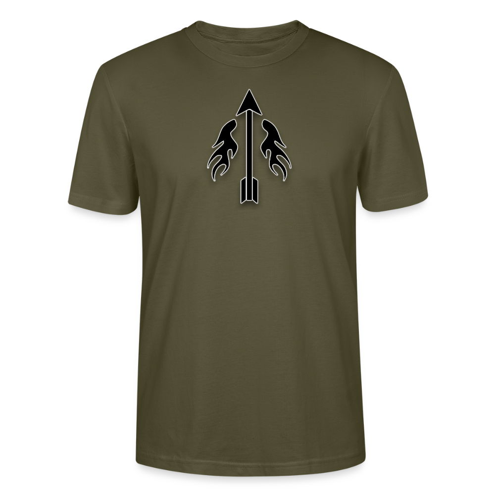 VALMIIKSI VALPAANA – VALMIUSJOUKOT-TEEPPARI - Stanley/Stella CRAFTER unisex t-paita - khaki