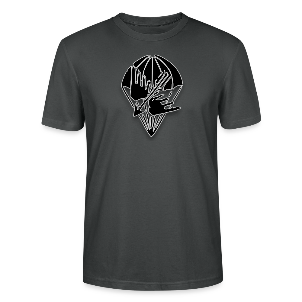 laskuvarjojääkäri Stanley/Stella CRAFTER unisex t-paita - hiilenharmaa