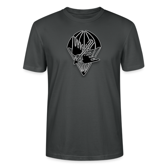 laskuvarjojääkäri Stanley/Stella CRAFTER unisex t-paita - hiilenharmaa
