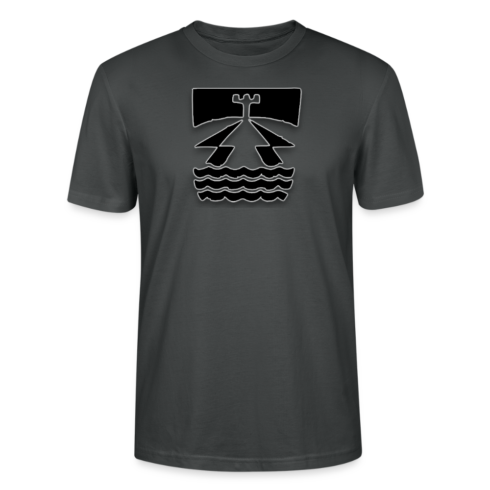 merivalvontamies Stanley/Stella CRAFTER unisex t-paita - hiilenharmaa