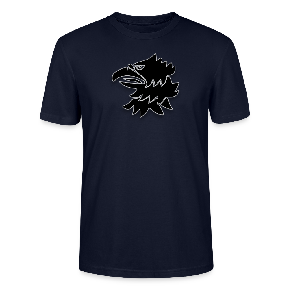 RANNIKKOJÄÄKÄRI – Suomen armeijan kovin unisex-T-paita - Stanley/Stella CRAFTER unisex t-paita - laivastonsininen
