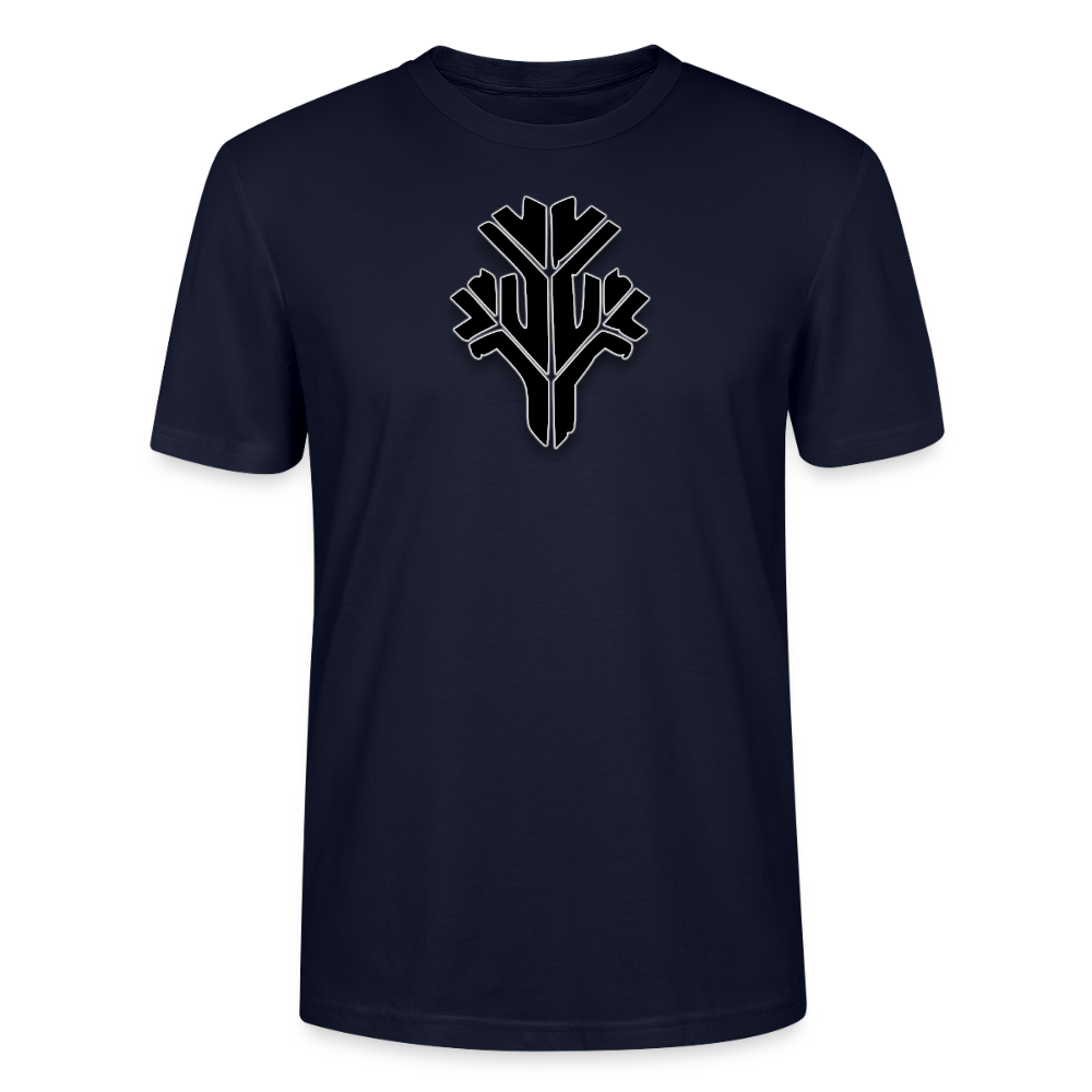 Tiedustelija - Suomen armeijan salainen tiedonkerääjä - Stanley/Stella CRAFTER unisex t-paita - laivastonsininen