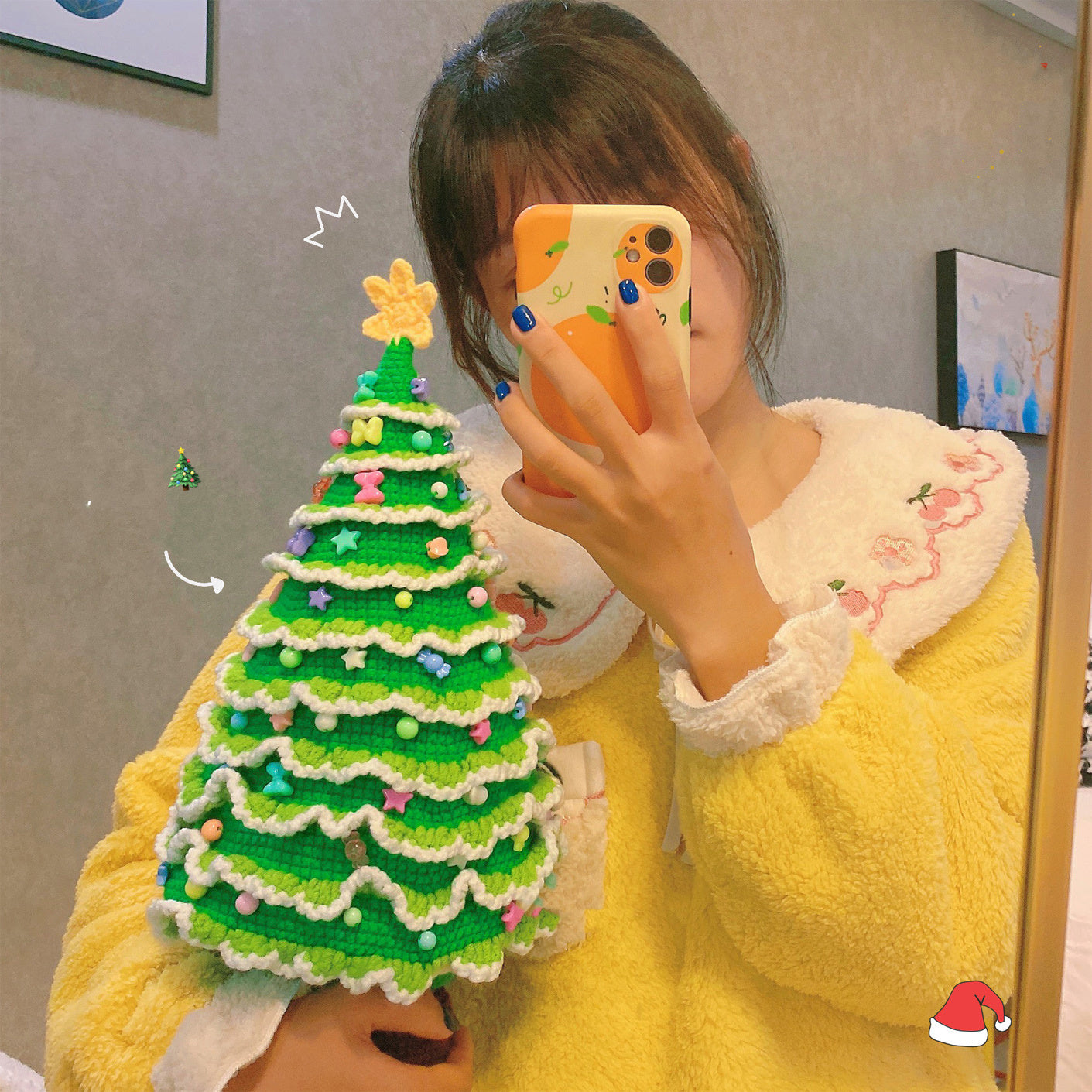 Christmas Handmade Diy Making Gift Yarn Crochet - käsityöpaketti