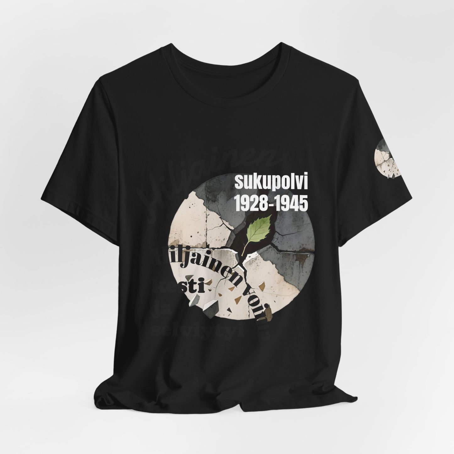 hiljainen sukupolvi silent gen  Unisex Jersey Short Sleeve Tee