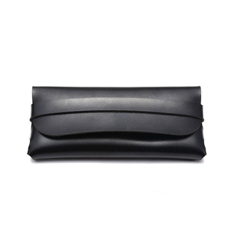 Leather case glasses case