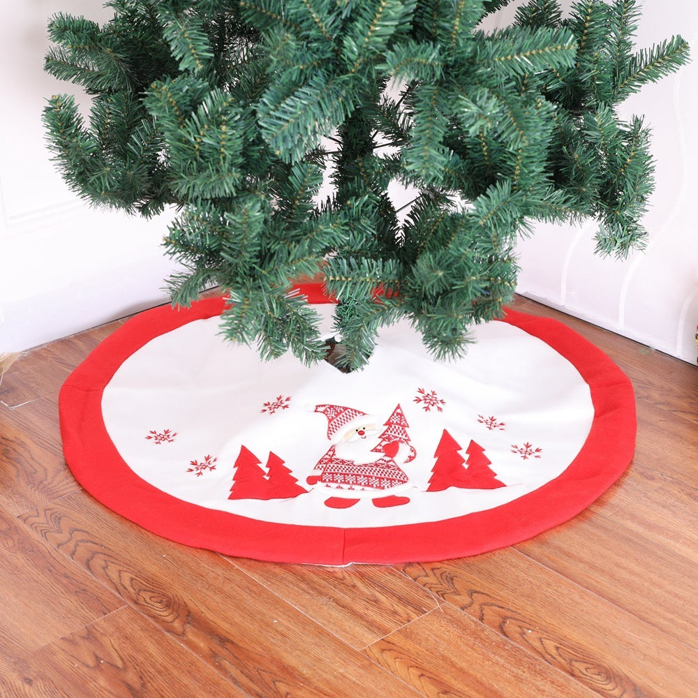 Christmas tree coaster in Christmas colors