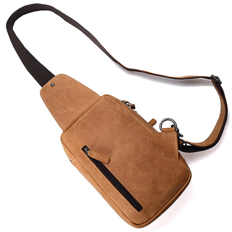 Crazy horse manbag reppu