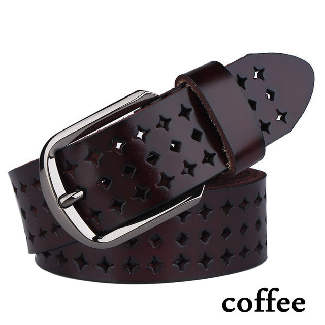 Pin buckle belt belt