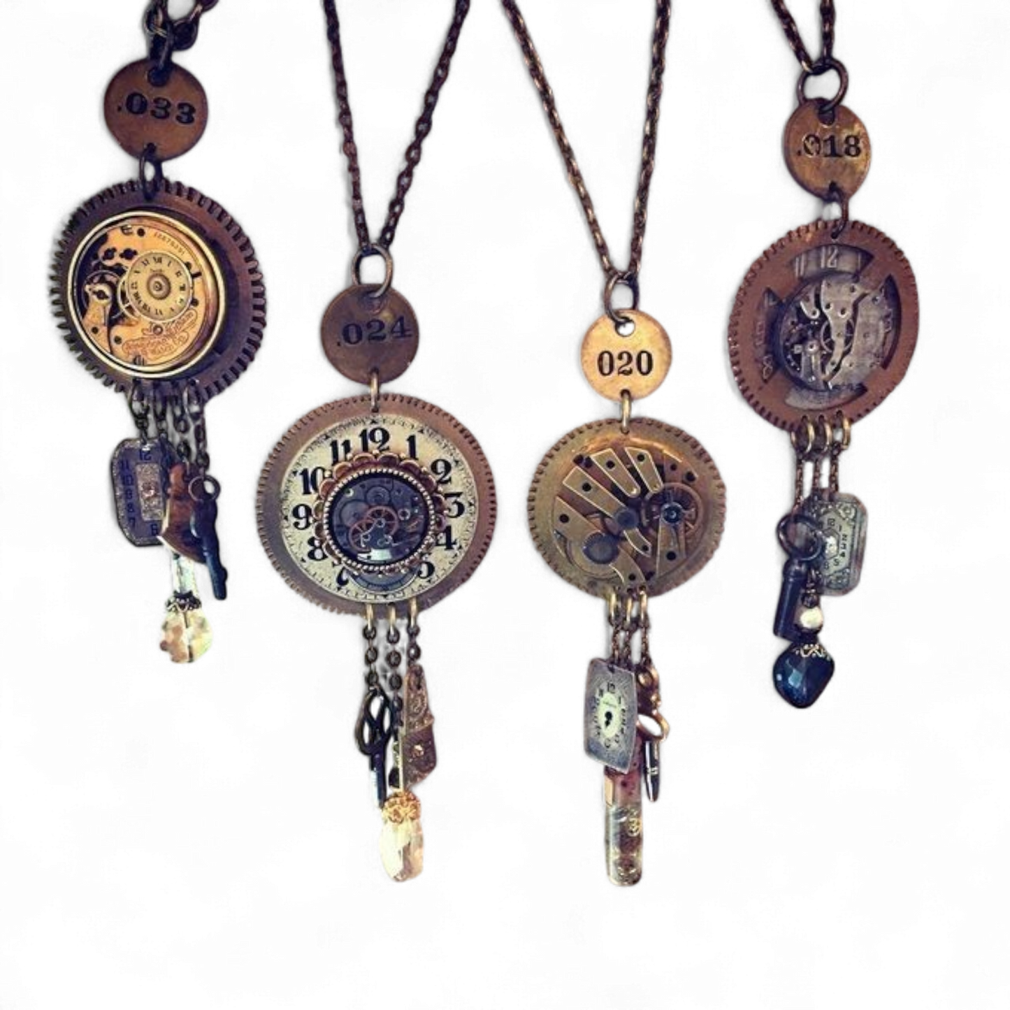 Rannekello kaulakoru vintage steampunk