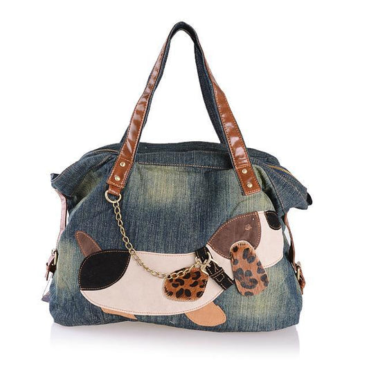 Casual Denim Bag dachshund