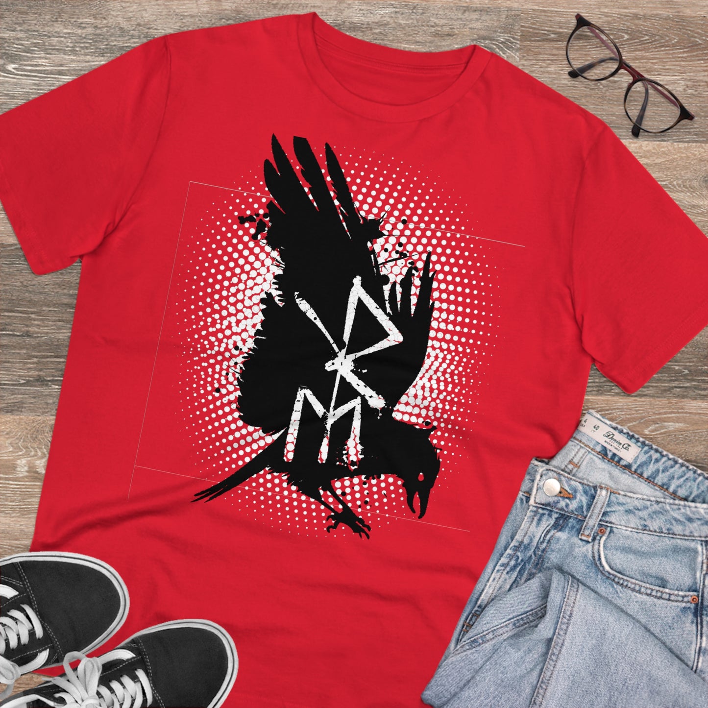 T-shirt unisex eco cotton - eyes of odin