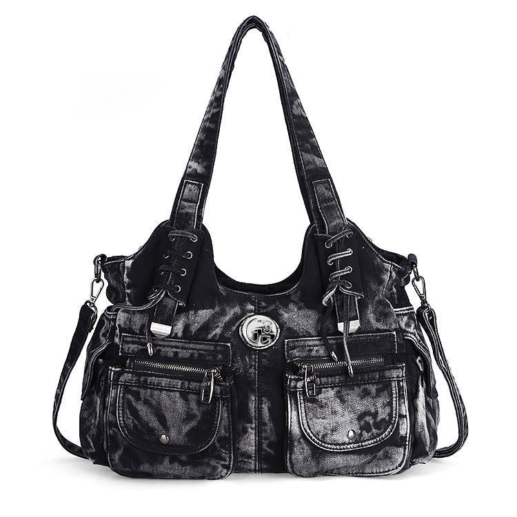 Leisure Fashion Big Bag Denim Bag Shoulder Bag Handbag