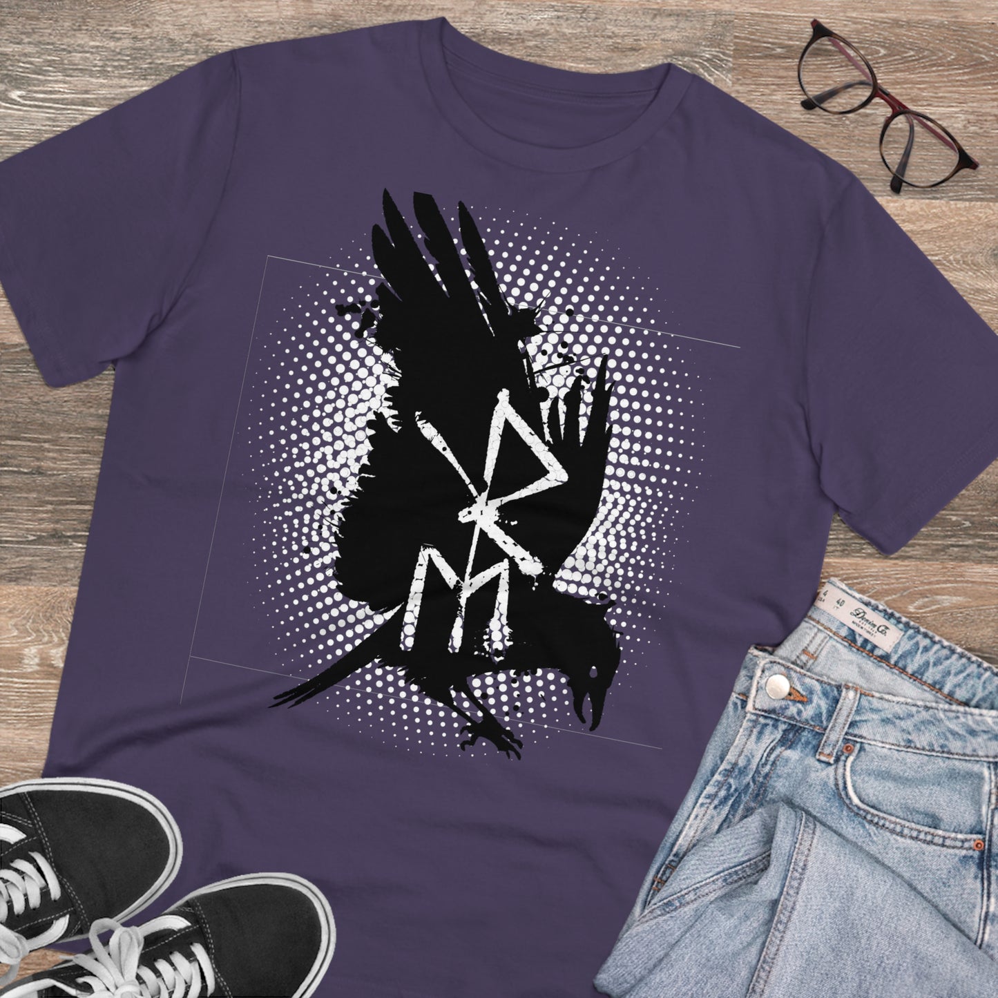 T-shirt unisex eco cotton - eyes of odin