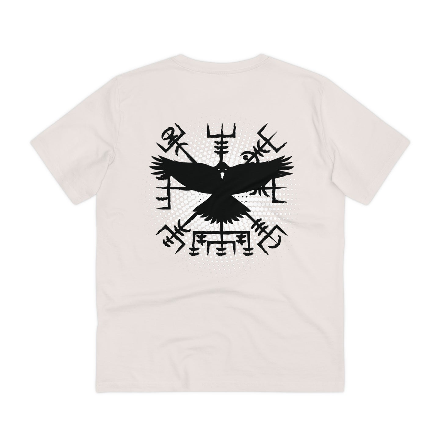 T-shirt unisex eco cotton - vegvisir and raven