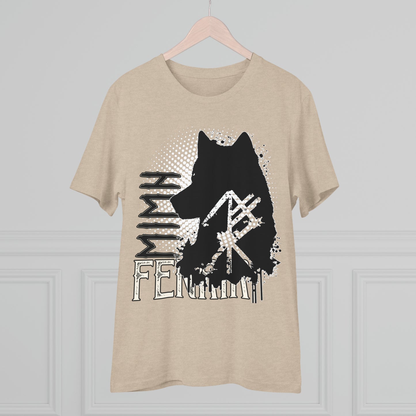 T-shirt unisex eco cotton - wolf Fenrir