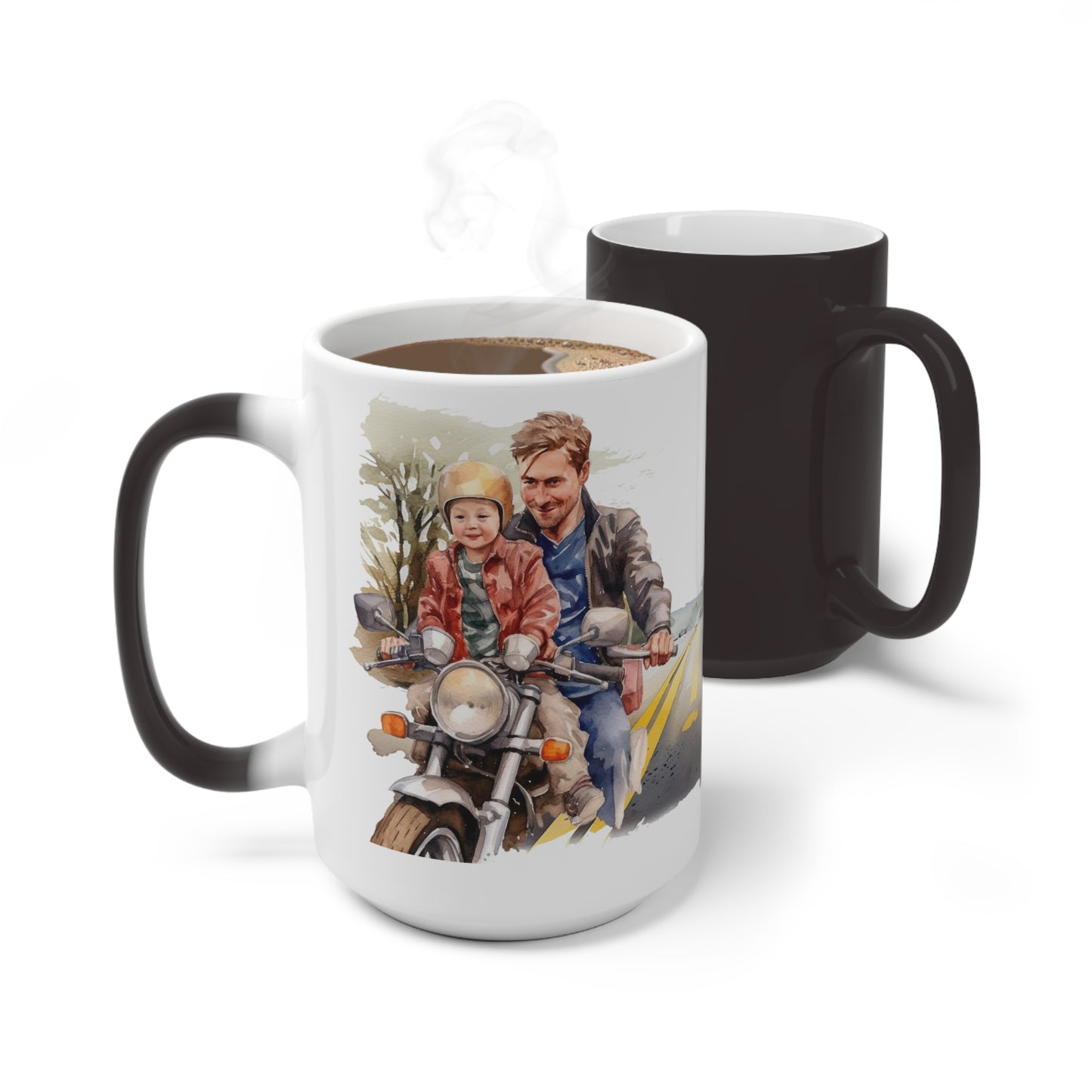 Magic mug - the best kind of dad raises