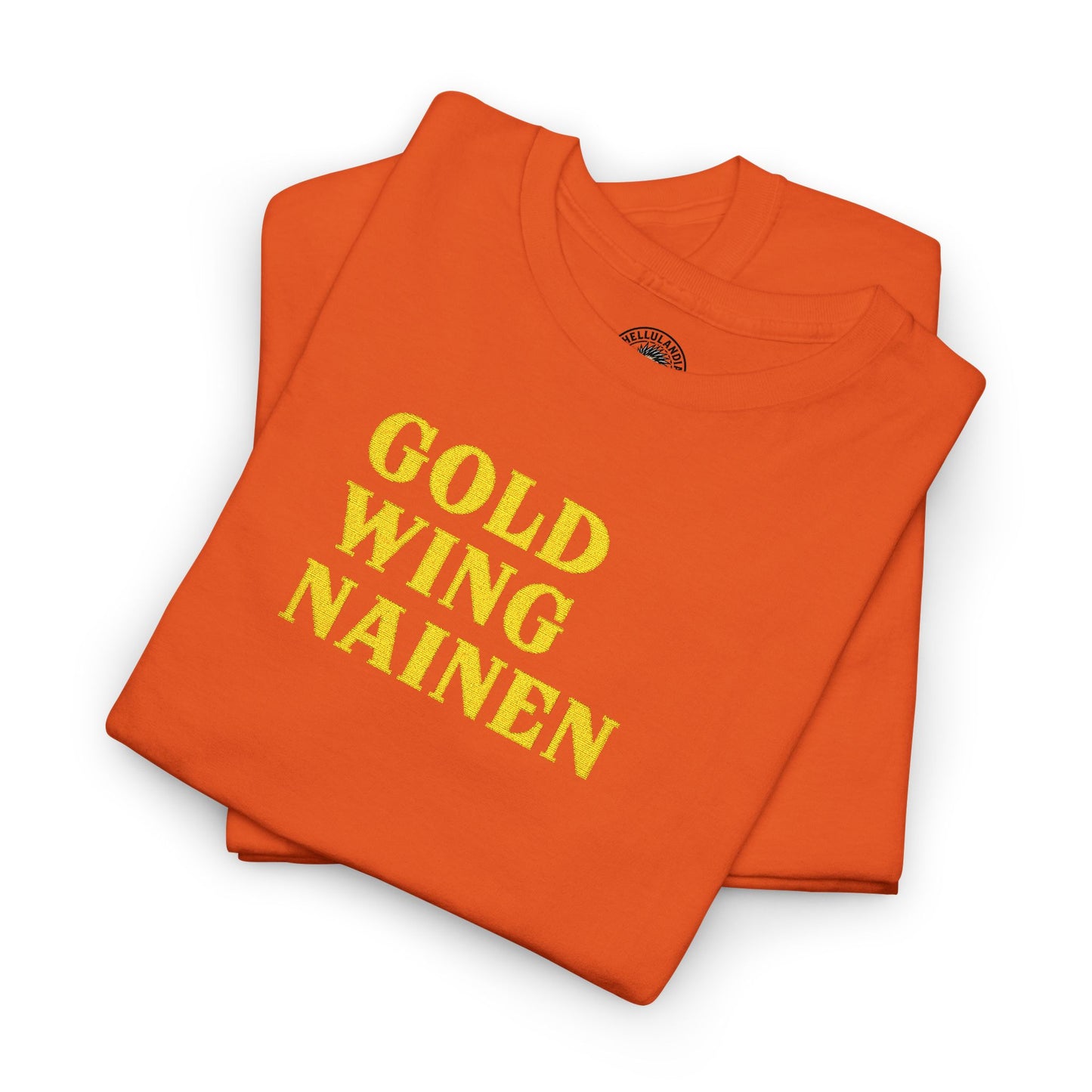 goldwingNAINEN Graphic Tee — Retro Script biker Lover T-Shirt