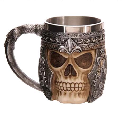 TYR'S CHALICE Skull Mug Cup