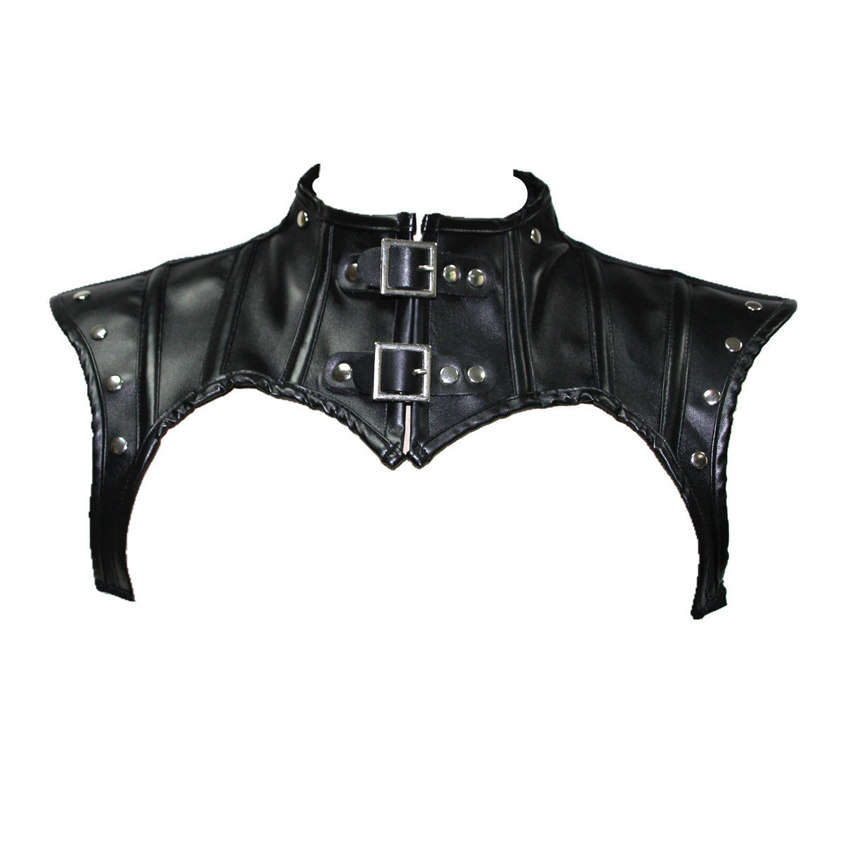 Punk Leather Cape Gothic Vintage Shapewear