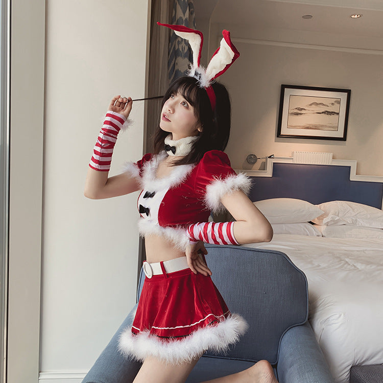 Bunny Christmas lolita - Fascinating Christmas costume