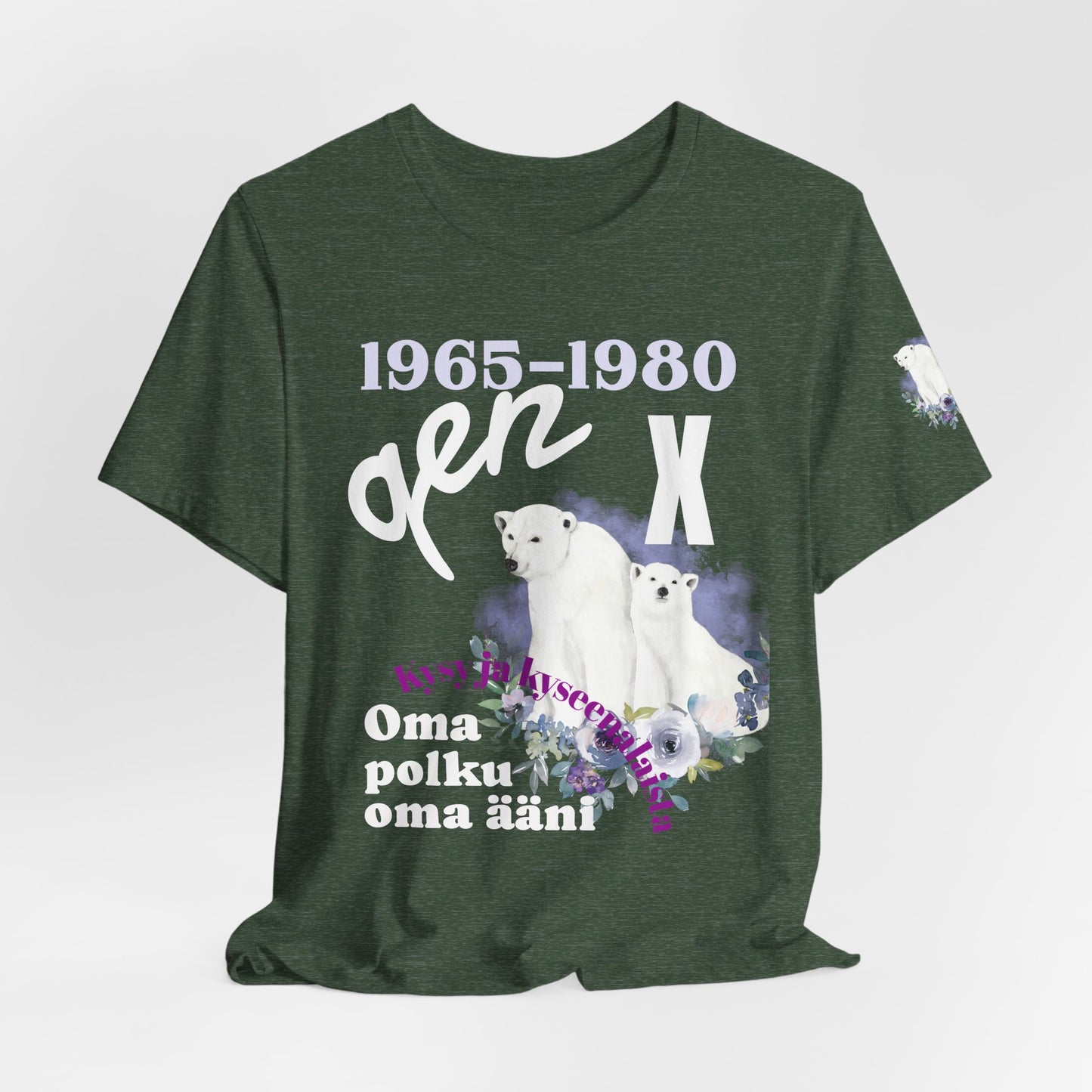 gen x jääkarhu  Unisex Jersey Short Sleeve Tee