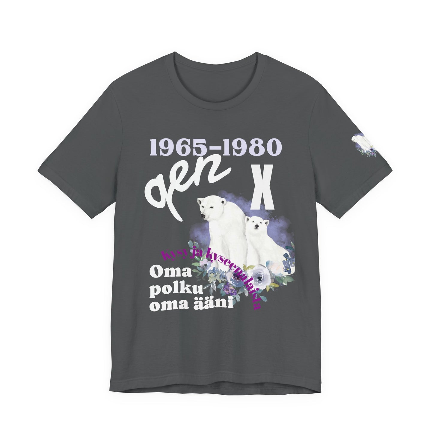 gen x jääkarhu  Unisex Jersey Short Sleeve Tee