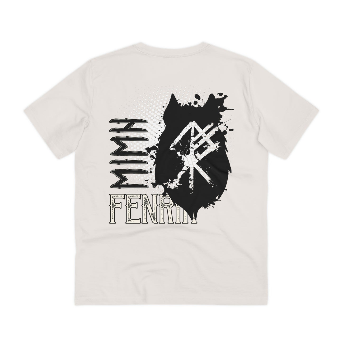 T-shirt unisex eco cotton - wolf Fenrir