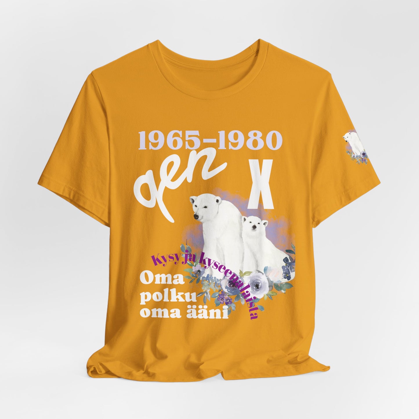 gen x jääkarhu  Unisex Jersey Short Sleeve Tee