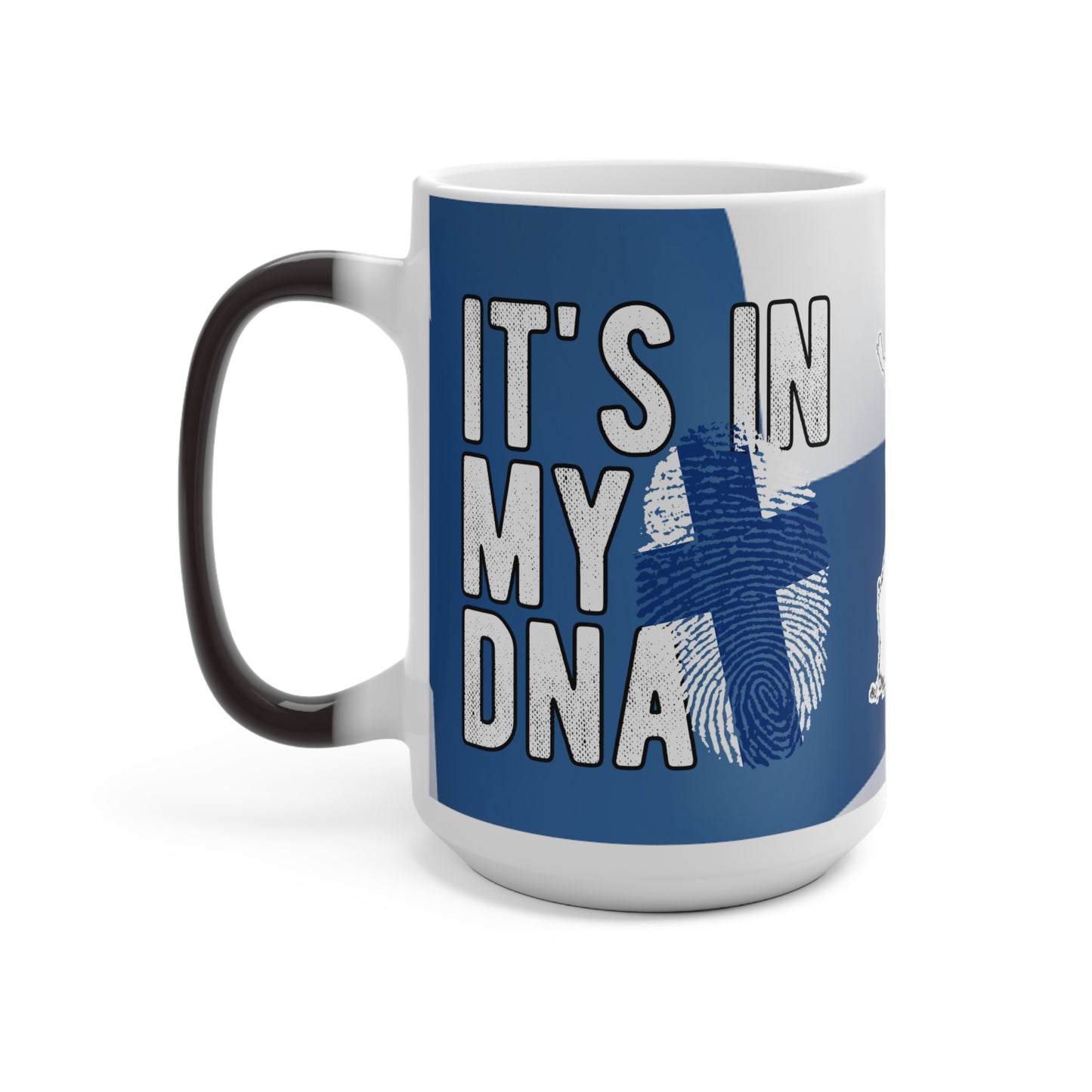 Magic mug country and dna Finland