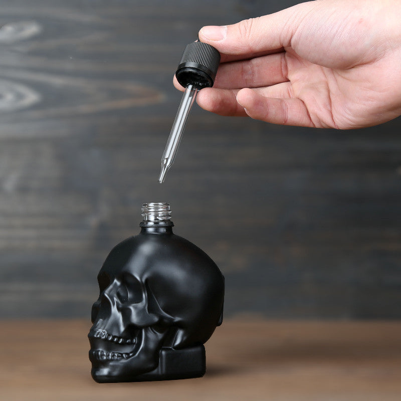 Skull Bitterness drop bottle dropper cocktail glass