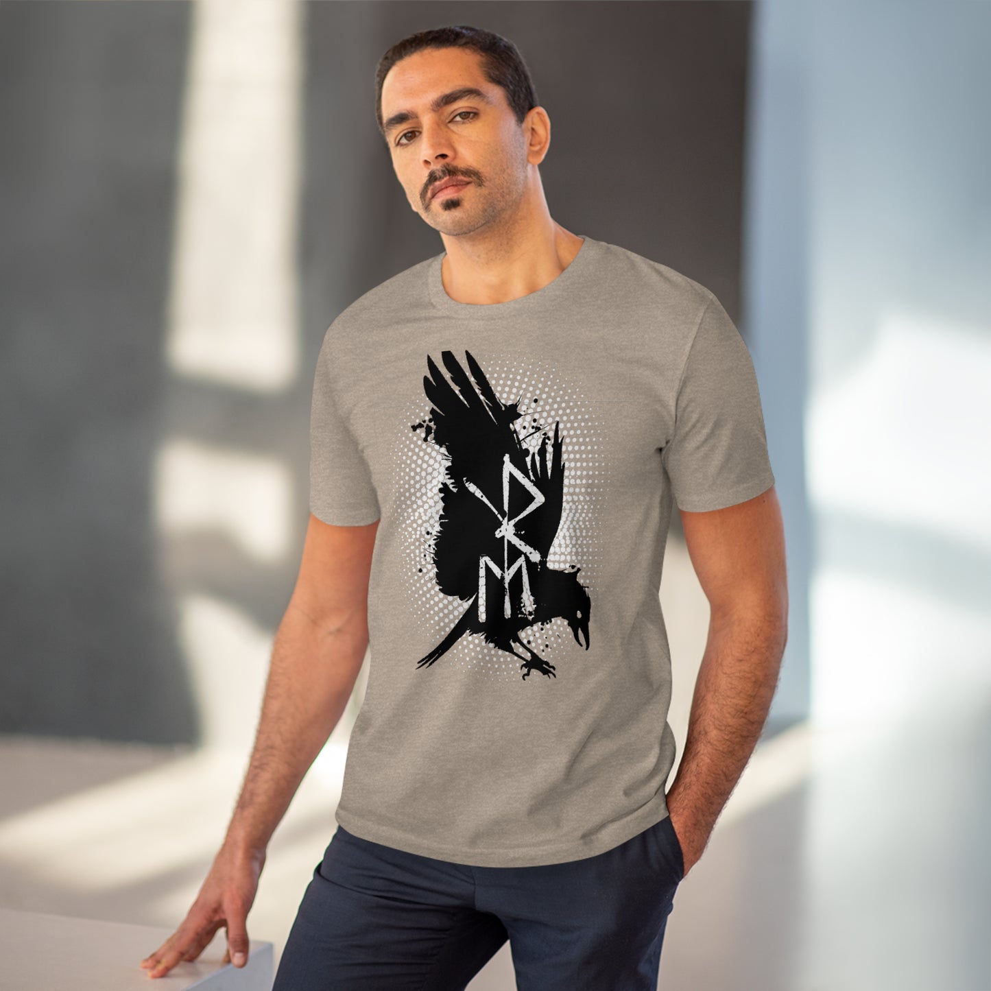 T-shirt unisex eco cotton - eyes of odin