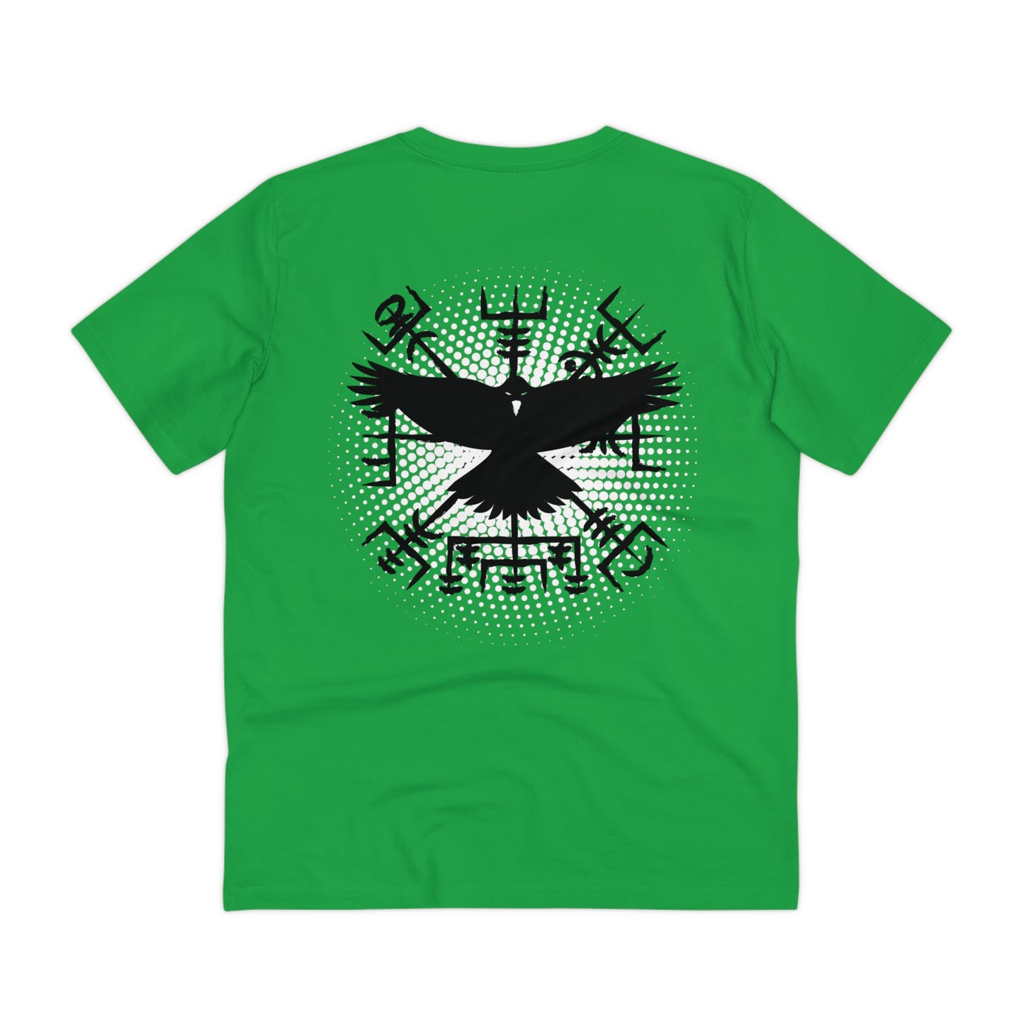 T-shirt unisex eco cotton - vegvisir and raven