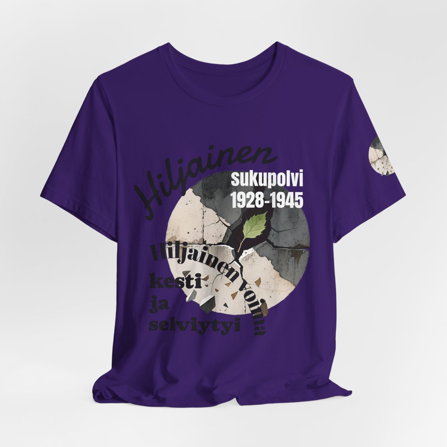 hiljainen sukupolvi silent gen  Unisex Jersey Short Sleeve Tee